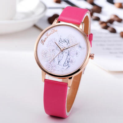 2018 Dog Fashion Beautiful Temperament Fashionable Simple Ladies WristWatch Leather Souvenir Business Womens Quartz watch D
2018 Dog Fashion Beautiful Temperament Fashionable Simple Ladies WristWatch Leather Souvenir Business Womens Quartz watch D