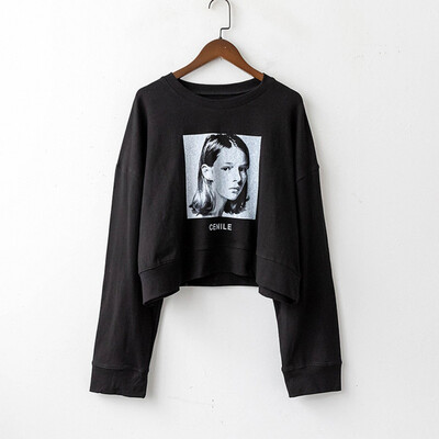 Women Long Sleeve Casual Retro Sweatshirt Autumn Loose Pullover Female European Style Hoodies Gothic Tracksuit
Women Long Sleeve Casual Retro Sweatshirt Autumn Loose Pullover Female European Style Hoodies Gothic Tracksuit