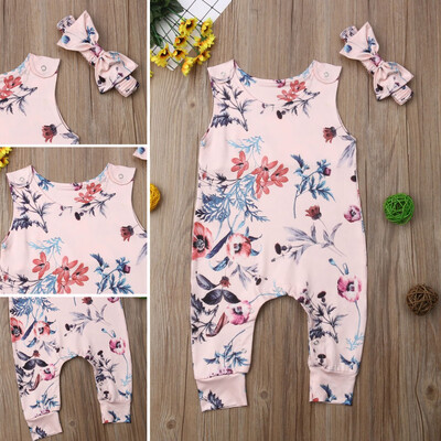 Infant Baby Girl Floral Romper Bodysuit Jumpsuit Outfits Clothes Headband Set
Infant Baby Girl Floral Romper Bodysuit Jumpsuit Outfits Clothes Headband Set