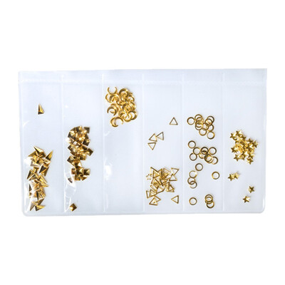 Toponeto Nail Ornaments New Nail Stickers Nail Art DIY Decoration Metal Nail Stickers
Toponeto Nail Ornaments New Nail Stickers Nail Art DIY Decoration Metal Nail Stickers