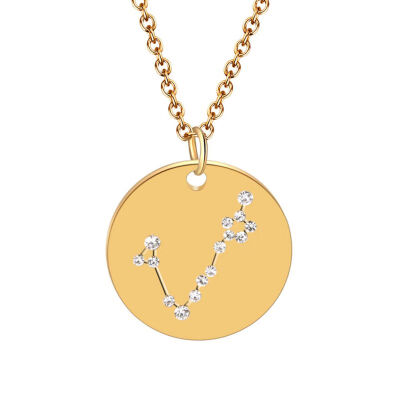 Necklace Women Sweet Simple Jewelry Cartoon Twelve constellations Tag Pendants Clavicle Delicate Cute Necklace collares
Necklace Women Sweet Simple Jewelry Cartoon Twelve constellations Tag Pendants Clavicle Delicate Cute Necklace collares