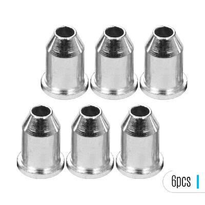 String-Through Body String Ferrules Bullet Shape Metal Hardware Parts for Electric Guitars Set of 6PCS Black
String-Through Body String Ferrules Bullet Shape Metal Hardware Parts for Electric Guitars Set of 6PCS Black