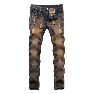 Gobestart Mens Fashion Denim Cotton Straight Hole Trouser Distressed Jeans Long Pant
Gobestart Mens Fashion Denim Cotton Straight Hole Trouser Distressed Jeans Long Pant