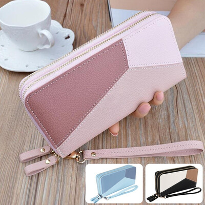 Long Wallet Women Double Zipper Coin Pocket Purse Women Wallets Casual Business Card Holder
Long Wallet Women Double Zipper Coin Pocket Purse Women Wallets Casual Business Card Holder