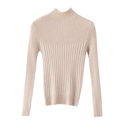 Autumn And Winter Turtleneck Collar Long Sleeve Sweater Women Solid Color Slim Pullover Casual Knitted Bottoming Shirt Sweaters
Autumn And Winter Turtleneck Collar Long Sleeve Sweater Women Solid Color Slim Pullover Casual Knitted Bottoming Shirt Sweaters