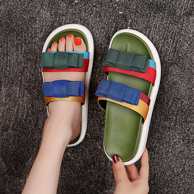 Colorful butterfly slippers with thick soles fairy style fashion loose pastry soles sandals slippers loose pastry soles loo
Colorful butterfly slippers with thick soles fairy style fashion loose pastry soles sandals slippers loose pastry soles loo
