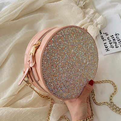 Ins Super Fire Sequin Pack Women 2019 New Korean Joker shoulder bag slung fashion small round bag
Ins Super Fire Sequin Pack Women 2019 New Korean Joker shoulder bag slung fashion small round bag