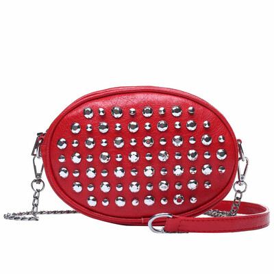 Women Rivet Shoulder Bag PU Leather Casual Messenger Bags Ladies Mini Crossbody Bags Handbag Bolsas Small Clutch T2G
Women Rivet Shoulder Bag PU Leather Casual Messenger Bags Ladies Mini Crossbody Bags Handbag Bolsas Small Clutch T2G