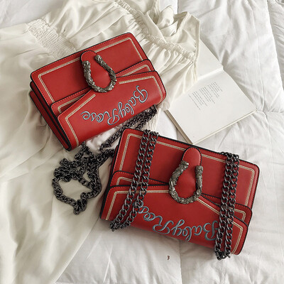 Qiao Bani 2019 new European&American style fashion trend embroidered line letters Bacchus bag shoulder diagonal trend female bag
Qiao Bani 2019 new European&American style fashion trend embroidered line letters Bacchus bag shoulder diagonal trend female bag
