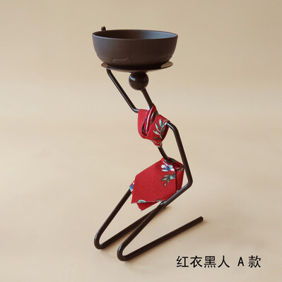 Creative iron art Candlestick African womens ornament restaurant special snacks water dish saucer support
Creative iron art Candlestick African womens ornament restaurant special snacks water dish saucer support