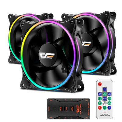 darkFlash MR12 3IN1 120mm RGB LED Case Fan for PC Cases CPU Cooling Fan Water Cooling Fan Addressable RGB Case Fan with Controller
darkFlash MR12 3IN1 120mm RGB LED Case Fan for PC Cases CPU Cooling Fan Water Cooling Fan Addressable RGB Case Fan with Controller