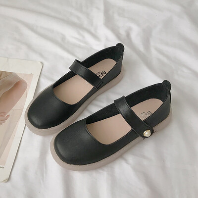 Grandma Mary Jane shoes flat soled soled 2019 summer shoes womens soft leather soft bottom buckle Doudou shoes
Grandma Mary Jane shoes flat soled soled 2019 summer shoes womens soft leather soft bottom buckle Doudou shoes