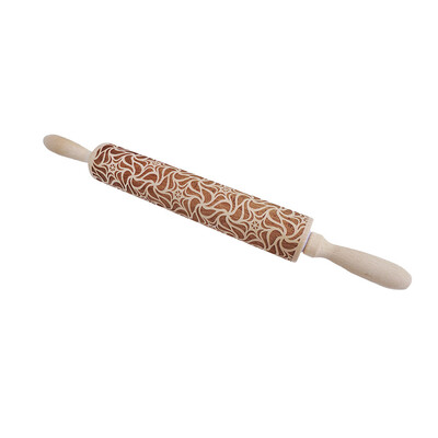Toponeto Christmas Rolling Pin Engraved Carved Wood Embossed Rolling Pin Kitchen Tool
Toponeto Christmas Rolling Pin Engraved Carved Wood Embossed Rolling Pin Kitchen Tool