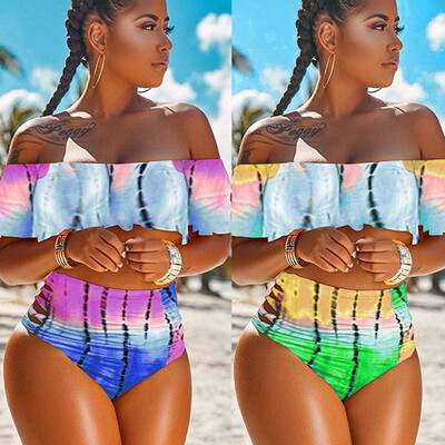 Saidsome Womens High Waist Bikini Set Push Up Swimsuit Bathing Suit Swimwear Beachwear
Saidsome Womens High Waist Bikini Set Push Up Swimsuit Bathing Suit Swimwear Beachwear