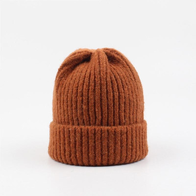 Fashion Women Ribbed Knitted Beanies Solid Color Dome Cute Sweet Winter Warm Skullies Headwear
Fashion Women Ribbed Knitted Beanies Solid Color Dome Cute Sweet Winter Warm Skullies Headwear