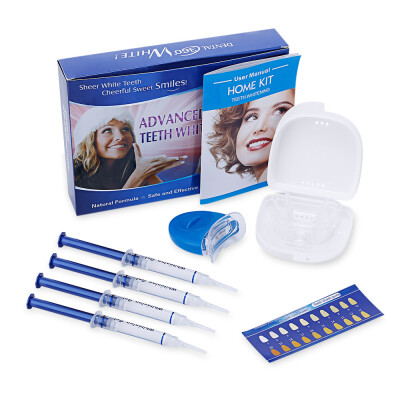 Teeth Whitening Kit with 4 Gel 2 Tray 1 Light for Oral Hygiene Dental Care Bleaching
Teeth Whitening Kit with 4 Gel 2 Tray 1 Light for Oral Hygiene Dental Care Bleaching