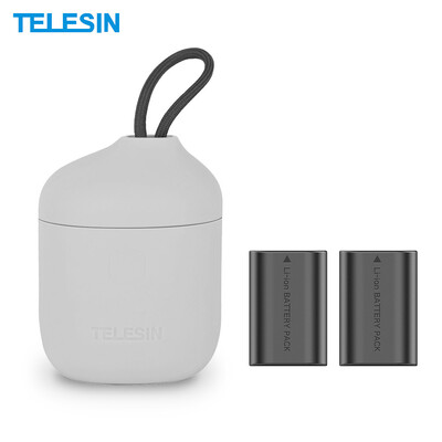 TELESIN 3 In 1 Multifunctional Camera Battery Charger Kit Set with 2 Pcs Batteries with SD Card Reader & Storage Carrying Function
TELESIN 3 In 1 Multifunctional Camera Battery Charger Kit Set with 2 Pcs Batteries with SD Card Reader & Storage Carrying Function