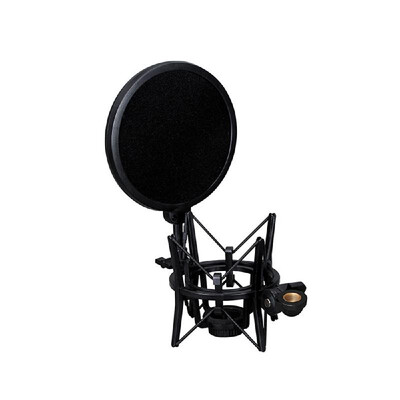 SH-100 Microphone Professional Shock Mount Portable Mic Shock Holder for Long Thread Microphones
SH-100 Microphone Professional Shock Mount Portable Mic Shock Holder for Long Thread Microphones