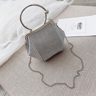 Summer new bag handbag 2019 new fashion wild diamond bag handbag chain shoulder slung shell bag
Summer new bag handbag 2019 new fashion wild diamond bag handbag chain shoulder slung shell bag
