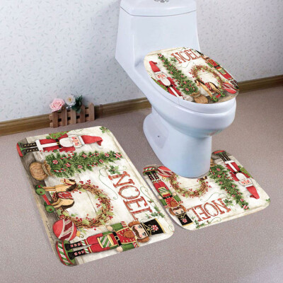 〖Follure〗3PCS Christmas Bathroom Non-Slip Pedestal Rug Lid Toilet Cover Bath Mat Set
〖Follure〗3PCS Christmas Bathroom Non-Slip Pedestal Rug Lid Toilet Cover Bath Mat Set