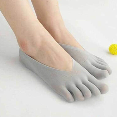 1 Pair Summer Style Thin Cotton Women Toe Socks Silicone Deodorant Ankle Five Finger Dress Boat Socks Solid Color New
1 Pair Summer Style Thin Cotton Women Toe Socks Silicone Deodorant Ankle Five Finger Dress Boat Socks Solid Color New