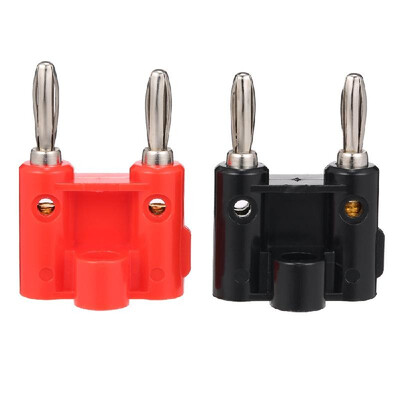 Double Row Banana 4mm Plug Black Red 4mm Speaker Plug Adapter Audio Plug Lantern Cross Connector
Double Row Banana 4mm Plug Black Red 4mm Speaker Plug Adapter Audio Plug Lantern Cross Connector