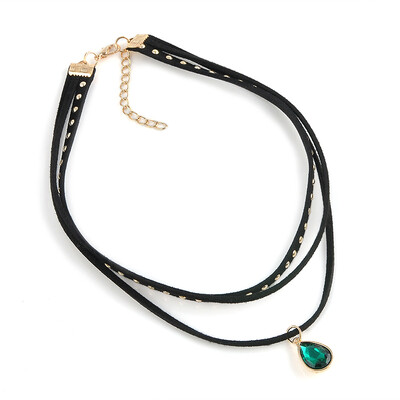 Steampunk 3 Layers Black Ribbon Chocker Necklace Women Fashion Jewelry Bib Necklace Collier Bijoux Femme Collares
Steampunk 3 Layers Black Ribbon Chocker Necklace Women Fashion Jewelry Bib Necklace Collier Bijoux Femme Collares