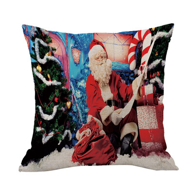 Tailored Happy Christmas Pillow Cases Linen Sofa Cushion Cover Home Decor Pillow Core
Tailored Happy Christmas Pillow Cases Linen Sofa Cushion Cover Home Decor Pillow Core