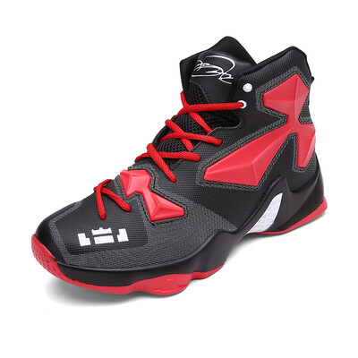Couple high running basketball shoes casual sports shock absorption non-slip tendon wear boots
Couple high running basketball shoes casual sports shock absorption non-slip tendon wear boots