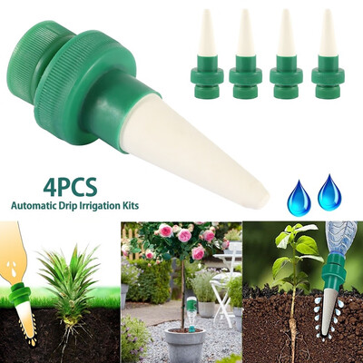4pcs Plant Waterer Ceramic Watering Spikes for Plastic Bottles Self Plant Watering Devices for Indoor Outdoor Potted Flower
4pcs Plant Waterer Ceramic Watering Spikes for Plastic Bottles Self Plant Watering Devices for Indoor Outdoor Potted Flower