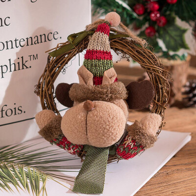 Cute Garland Snowman Elk Santa Claus Doll Pendant Ornaments for Home Party Xmas Tree Decoration Christmas Hanging Wreath Rattan
Cute Garland Snowman Elk Santa Claus Doll Pendant Ornaments for Home Party Xmas Tree Decoration Christmas Hanging Wreath Rattan