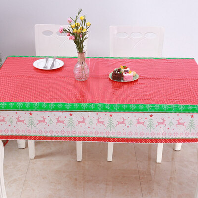 110180Cm Tablecloths Disposable Merry Christmas Rectangular Printed Pvc Cartoontablewear Santa Table Cover
110180Cm Tablecloths Disposable Merry Christmas Rectangular Printed Pvc Cartoontablewear Santa Table Cover