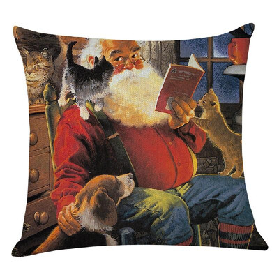 Christmas Series Cushion Pillow Cover Square Pillowcases Sofa Decoration 18 x 18 Inches
Christmas Series Cushion Pillow Cover Square Pillowcases Sofa Decoration 18 x 18 Inches