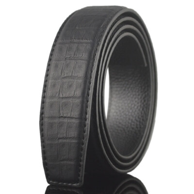 Crocodile pattern new mens belt strap automatic buckle leather belt without buckle LY3207
Crocodile pattern new mens belt strap automatic buckle leather belt without buckle LY3207