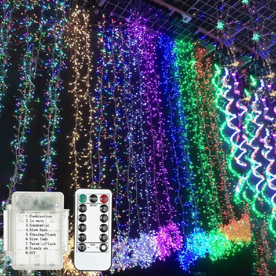 4M 400 LED Firecracker Lights String USB 8 Lighting Modes Waterproof Outdoor Decoration Wedding Christmas
4M 400 LED Firecracker Lights String USB 8 Lighting Modes Waterproof Outdoor Decoration Wedding Christmas