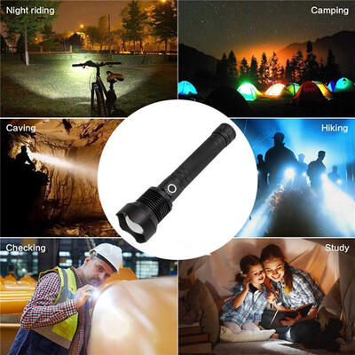 Super Bright Aluminum Alloy LED Flashlight USB Charging Telescopic Torch for Outdoor
Super Bright Aluminum Alloy LED Flashlight USB Charging Telescopic Torch for Outdoor