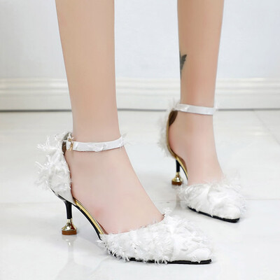 Rose Women Pointed Suede High Heels Wild Single Shoes Stiletto Hollow Female Sandals
Rose Women Pointed Suede High Heels Wild Single Shoes Stiletto Hollow Female Sandals
