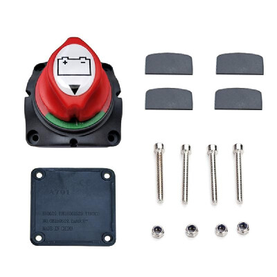 Master Cell Switch Kit with Screws Power Cut Off Switch Current Isolator Disconnect for Cars Trucks RV Campers Boats
Master Cell Switch Kit with Screws Power Cut Off Switch Current Isolator Disconnect for Cars Trucks RV Campers Boats