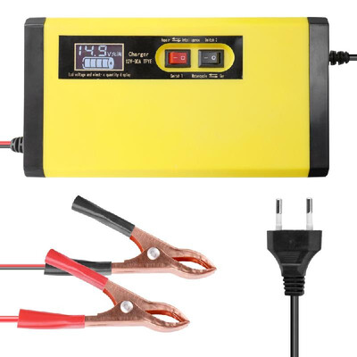 12V 8A Full Automatic Car Battery Charger Intelligent Fast Power Charging Pulse Repair Chargers Wet Dry Lead Acid Battery-chargers
12V 8A Full Automatic Car Battery Charger Intelligent Fast Power Charging Pulse Repair Chargers Wet Dry Lead Acid Battery-chargers