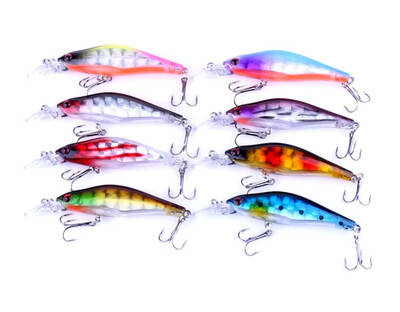 VISSEN 8PCS 63g 8cm Minnow Fishing Lure 3D Eyes Crankbait Wobblers Artificial Plastic Hard Bait Peche Fishing Tackle
VISSEN 8PCS 63g 8cm Minnow Fishing Lure 3D Eyes Crankbait Wobblers Artificial Plastic Hard Bait Peche Fishing Tackle