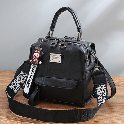 Baggage womens fashion use four-purpose texture shoulder backpack soft large-capacity handbag Korean version oblique Bag
Baggage womens fashion use four-purpose texture shoulder backpack soft large-capacity handbag Korean version oblique Bag