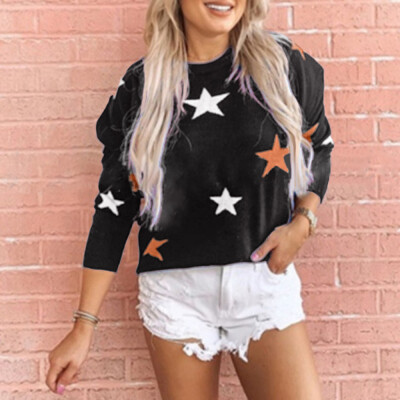 Tailored Women Fall Fashion Tie-Dye Star Print Round Collar Long Sleeve Tops Blouse
Tailored Women Fall Fashion Tie-Dye Star Print Round Collar Long Sleeve Tops Blouse