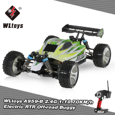 WLtoys A959-A RC Car 24G 118 4WD 35KMh Racing Buggy Car High Speed Vehicle Off Road Truck RTR
WLtoys A959-A RC Car 24G 118 4WD 35KMh Racing Buggy Car High Speed Vehicle Off Road Truck RTR
