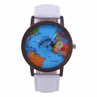 Creative Watch Personality Map Design Dial Comfortable Denim Strap Women Dress Watch Mini World Aircraft Quartz Watches
Creative Watch Personality Map Design Dial Comfortable Denim Strap Women Dress Watch Mini World Aircraft Quartz Watches