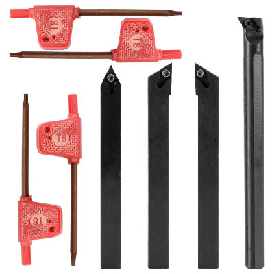 10mm Practical Tough Steel Shank Lathe Boring Bar Holder Without Wrenches Set Turning Tool
10mm Practical Tough Steel Shank Lathe Boring Bar Holder Without Wrenches Set Turning Tool