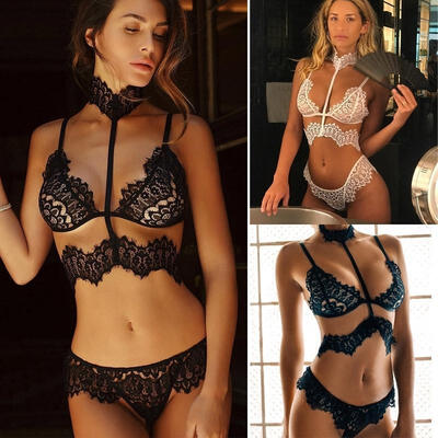 Sexy Sissy Women Lingerie Lace Floral Babydoll G-String Underwear Nightwear Set
Sexy Sissy Women Lingerie Lace Floral Babydoll G-String Underwear Nightwear Set