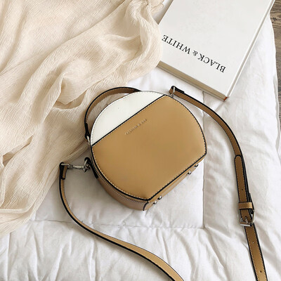 Summer new ins super fire contrast color bag female 2019 new Korean version of the wild single shoulder slung fashion small round bag
Summer new ins super fire contrast color bag female 2019 new Korean version of the wild single shoulder slung fashion small round bag