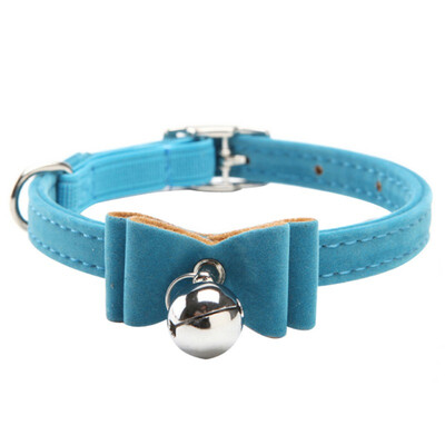Puppy Pet Dog Bowknot Lead Adjustable Leather PU Cat KittenCollars with Bell Necklace Pup Dog Collars Bow Tie
Puppy Pet Dog Bowknot Lead Adjustable Leather PU Cat KittenCollars with Bell Necklace Pup Dog Collars Bow Tie