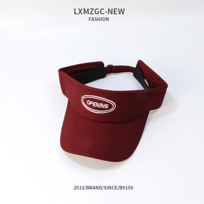 New hat outdoor sun hat street tide topless sports hat letter embroidered cap empty cap
New hat outdoor sun hat street tide topless sports hat letter embroidered cap empty cap