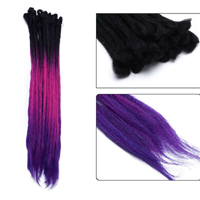 Dreadlock Extension Ombre For Hip-Hop Synthetic Heat Resistant Crochet Braiding Hair Handmade Extension Twist Braiding For Women
Dreadlock Extension Ombre For Hip-Hop Synthetic Heat Resistant Crochet Braiding Hair Handmade Extension Twist Braiding For Women